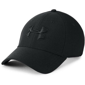アンダーアーマー キャップ 帽子 メンズ オールブラック ブリッツィング 3.0 キャップ 黒 大きいサイズ 帽子 シンプル ロゴ Under Armour Men's Blitzing 3.0 Cap Black