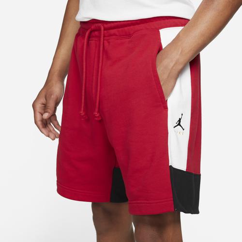 JORDAN ジョーダン パンツ 超激安特価 ファッション ブランド 取寄 売れ筋ランキング メンズ ジャンプマン フリース ショーツ Men's Gym Jumpman Jordan Red Black Fleece Shorts White