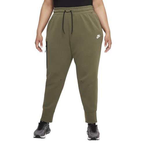 NIKE ナイキ パンツ ファッション ブランド  取寄 ナイキ レディース NSW テック フリース パンツ Nike Women's NSW Tech Fleece Pants Olive White