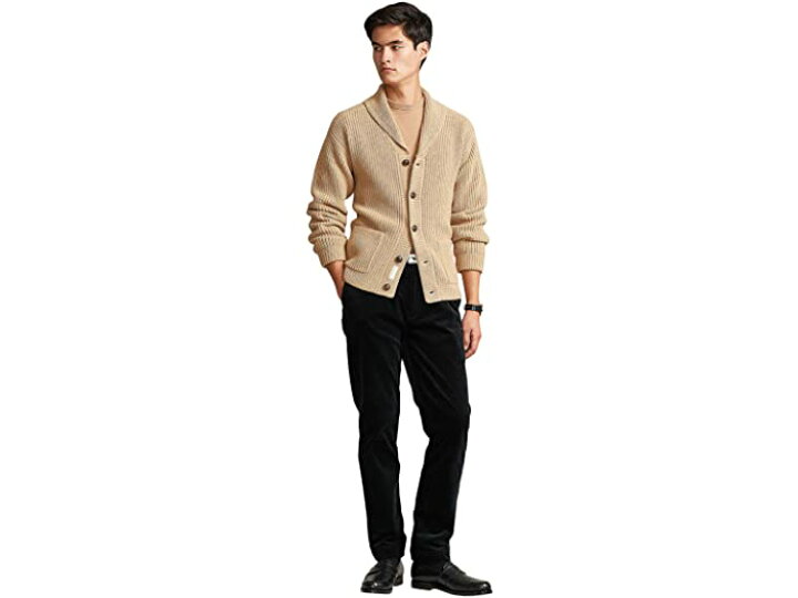 楽天市場 取寄 ポロ ラルフローレン メンズ ショール カーディガン Polo Ralph Lauren Men S Wool Cashmere Shawl Cardigan Camel Melange スウィートラグ