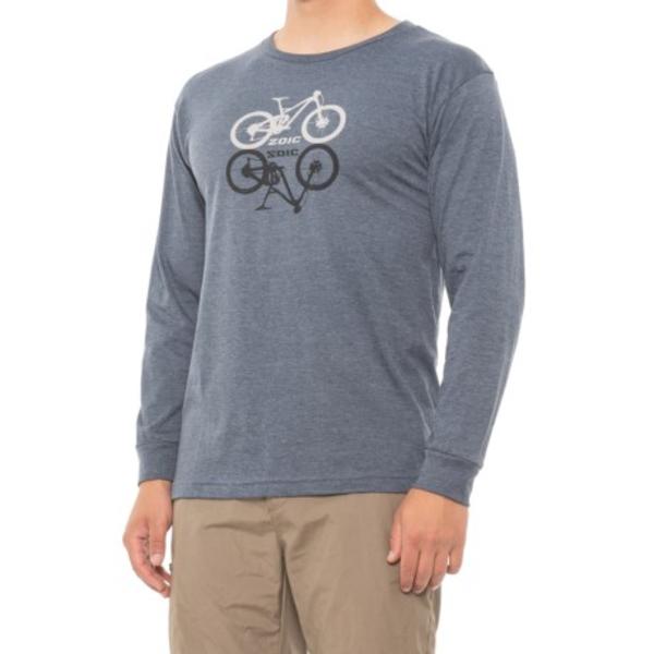 メンズ シャツ トップス ウェア 爆安プライス 自転車 サイクリング 男性 ブランド 大きいサイズ ビックサイズ 取寄 Heather Tシャツ ミラージュ Mirage Navy For ZOIC T-Shirt Men men 毎日続々入荷