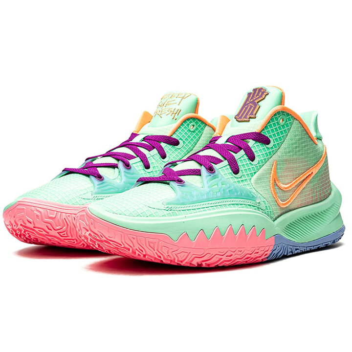 楽天市場 Nike ナイキ バスケットシューズ メンズ シューズ カイリー ロー 4 バッシュ バスケットボールシューズ スニーカー Nike Men S Shoes Kyrie Low 4 Green Glow Atomic Orange Red Plum スウィートラグ