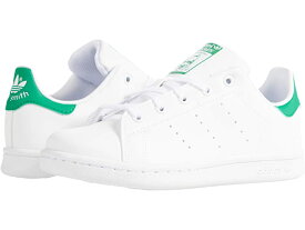 アディダス スタンスミス スニーカー キッズ 男の子 女の子 ホワイト FX7524 アディダス オリジナルス adidas Originals Kids Stan Smith (Little Kid) White/White/Green 1 送料無料