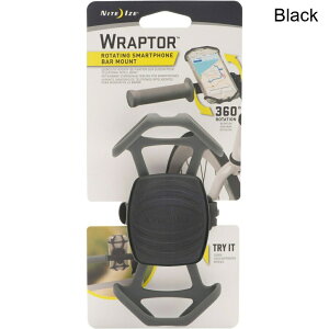 (���) �i�C�g�A�C�Y ���v�^�[��]�X�}�[�g�t�H���o�[���t�� nite ize Wraptor Rotating Smartphone Bar Mount