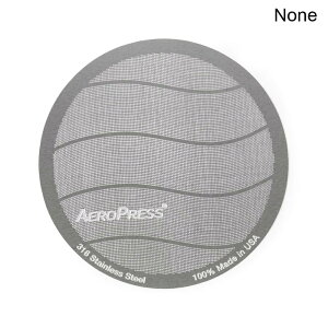(���) �G�A���v���X �ė��p�\�ȃX�e�����X�X�`�[���t�B���^�[ - �X�^���_�[�h aeropress Reusable Stainless Steel Filter - Standard
