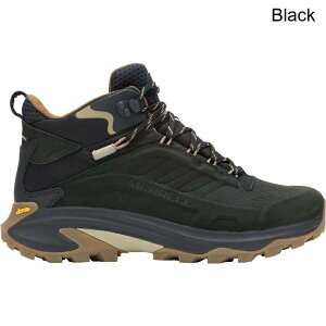(���) ������ ���A�u�X�s�[�h2���U�[���^�h���n�C�L���O�u�[�c - �����Y merrell Moab Speed 2 Leather Mid Waterproof Hiking Boots - Men's
