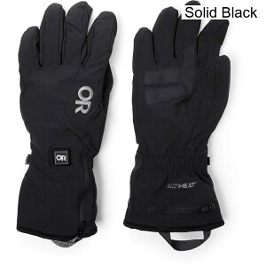 (���) �A�E�g�h�A���T�[�` �V���A�V���b�g�q�[�e�b�h�\�t�g�V�F���O���[�u - �����Y outdoor research Sureshot Heated Soft-Shell Gloves - Men's