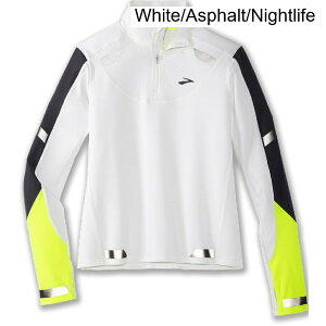 (���) �u���b�N�X �����r�W�u���n�[�t�W�b�v�g�b�v - ���f�B�[�X brooks Run Visible Half-Zip Top - Women's