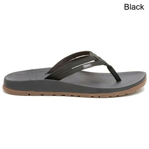 (���) �`���R ���[�_�E�����U�[�T���_�� - ���f�B�[�X chaco Lowdown Leather Flip-Flops - Women's