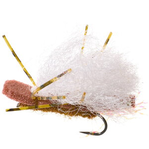 (���) �����^�i�t���C�J���p�j�[ �`���r�[ �`�F���m�u�C�� �h���C �t���C - �_�Y�� Montana Fly Company Chubby Chernobyl Dry Fly - Dozen Brick/Rootbeer