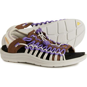 (���) �L�[�� ���f�B�[�X ���j�[�N �� �I�[�v��-�g�D �T���_�� Keen women Uneek II Open-Toe Sandals (For Women) Dark Earth/Tillandsia Purple