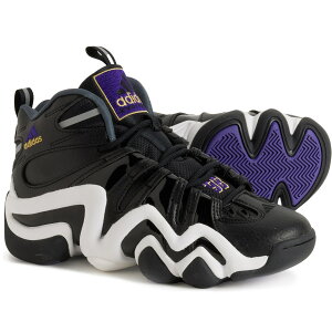 (���) �A�f�B�_�X �{�[�C�Y �N���[�W�[ 8 �o�X�P�b�g�{�[�� �V���[�Y adidas Boys Crazy 8 Basketball Shoes Core Black
