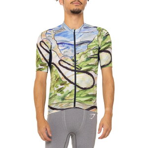 (���) �N���t�g ADV �G���f���A �O���t�B�b�N �T�C�N�����O �W���[�W - �V���[�g �X���[�u Craft Sportswear ADV Endur Graphic Cycling Jersey - Short Sleeve Blaze/Free