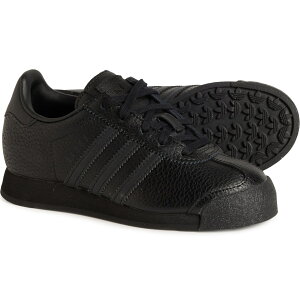 (���) �A�f�B�_�X �{�[�C�Y �A���h �K�[���Y �T���A �V�[ �X�j�[�J�[ - ���U�[ adidas Boys and Girls Samoa C Sneakers - Leather Core Black