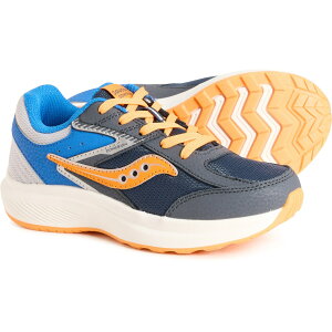 (���) �T�b�J�j�[ �r�b�O �{�[�C�Y �A���h �K�[���Y �R�[�q�[�W���� KDZ LTT �X�j�[�J�[ Saucony Big Boys and Girls Cohesion KDZ LTT Sneakers Navy/Peel/Blue