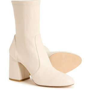 (���) �X�`���A�[�g ���C�c�}�� ���f�B�[�X ���C�h �C�� �X�y�C�� �t���A�u���b�N 85 �X�g���b�` �u�[�c Stuart Weitzman women Made in Spain Flareblock 85 Stretch Boots (For Women) Cream