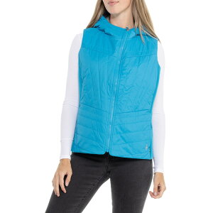 (���) �X�}�[�g�E�[�� �X�}�[�g���t�g �x�X�g - �C���V�����C�e�b�h �����m �E�[�� SmartWool Smartloft Vest - Insulated, Merino Wool Deep Pool Blue