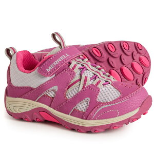 (���) ������ �{�[�C�Y �A���h �K�[���Y �g���C�� �`�F�C�T�[ 2 �n�C�L���O �V���[�Y Merrell Boys and Girls Trail Chaser 2 Hiking Shoes Berry/Grey