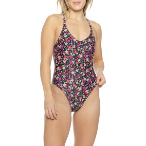 (���) ���� �G�N���v�X �����s�[�X �X�C���X�[�c - Upf 50+ Lole Eclipse One-Piece Swimsuit - UPF 50+ Multi Meadow-N754