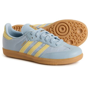 (���) �A�f�B�_�X �{�[�C�Y �A���h �K�[���Y �T���o OG �V���[�Y adidas Boys and Girls Samba OG Shoes Wonder Blue