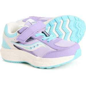 (���) �T�b�J�j�[ ���g�� �{�[�C�Y �A���h �K�[���Y �R�[�q�[�W���� KDZ A/C �X�j�[�J�[ Saucony Little Boys and Girls Cohesion KDZ A/C Sneakers Purple/Blue