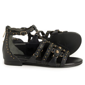 (���) �t���[�s�[�v�� ���f�B�[�X �W�F�C�h �O���f�B�G�[�^�[ �T���_�� Free People women Jade Gladiator Sandals (For Women) Black