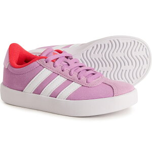 (���) �A�f�B�_�X �K�[���Y Vl �R�[�g 3.0 �X�j�[�J�[ - ���U�[ adidas Girls VL Court 3.0 Sneakers - Leather Purple Wht