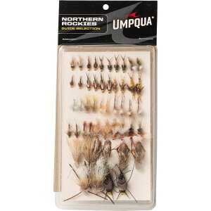 (���) �A���v�J �m�[�U�� ���b�L�[�Y �g���E�g �K�C�h �t���C �Z���N�V���� �Z�b�g - UMPQUA Northern Rockies Trout Guide Fly Selection Set - 50-Piece Multi