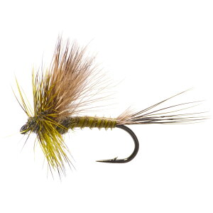 (���) �����^�i�t���C�J���p�j�[ �n�b�`�o�b�N �h���C �t���C - �_�Y�� Montana Fly Company Jake's Hatchback Dry Fly - Dozen Green Drake