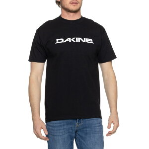 (���) �_�J�C�� ���C�� T-�V���c - �V���[�g �X���[�u DaKine Rail T-Shirt - Short Sleeve Black