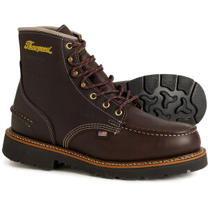 (���) �\���O�b�h �����Y 6 1957 �V���[�Y ���[�N �u�[�c Thorogood men 6 1957 Series Work Boots (For Men) Briar