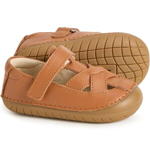 (���) �I�[���h �\�[���Y �g�h���[ �{�[�C�Y �A���h �K�[���Y �p���F �X���b�h �T���_�� - ���U�[ OLD SOLES Toddler Boys and Girls Pave Thread Sandals - Leather Tan