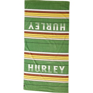 (���) �n�[���[ �v�����e�b�h �r�[�` �^�I�� - 400 gsm Hurley Printed Beach Towel - 32x64, 400 gsm Cilamtro