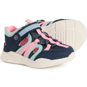 (���) �X�g���C�h ���C�g 360 ���g�� �{�[�C�Y �A���h �K�[���Y �u�������[ �X�|�[�c �T���_�� Stride Rite 360 Little Boys and Girls Brinley Sport Sandals Navy/Pink