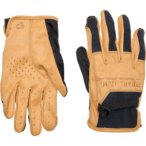 (���) �p�[���C�Y�~ �v���X�L �o�C�N �O���[�u - �^�b�`�X�N���[�� �R���p�`�u�� Pearl Izumi Pulaski Bike Gloves - Touchscreen Compatible Black/Tan