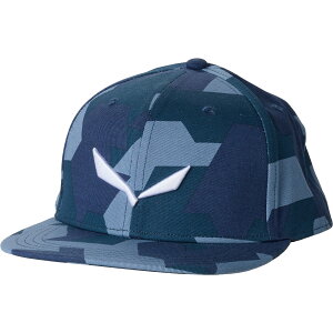 (���) �T���� �v�G�c �J���t���[�W�� �t���b�c �x�[�X�{�[�� �L���b�v Salewa Puez Camouflage Flat Baseball Cap Poseidon