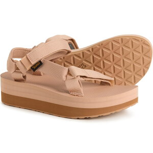 (���) �e�o ���f�B�[�X �t���b�g�t�H�[�� ���j�o�[�T�� �T���_�� Teva women Flatform Universal Sandals (For Women) Maple Sugar/Lion