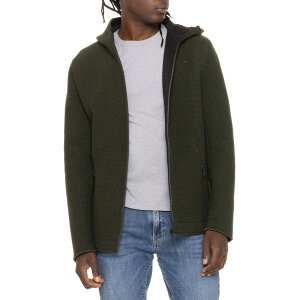 (���) �T���� ���C�h �C�� �C�^���[ �T�[�i�[ �t���W�b�v �u�[�f�B - �E�[�� Salewa Made in Italy Sarner Full-Zip Hoodie - Wool Dark Olive