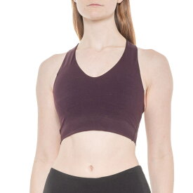 (取寄) スパンクス ロングライン スポーツ ブラ - ミディアム インパクト Spanx Longline Sports Bra - Medium Impact Jammy Plum