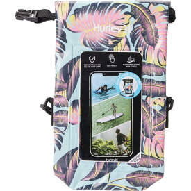 (取寄) ハーレー 2 エル ドライ バッグ ウィズ スマートフォン ポケット - ウォータープルーフ Hurley 2 L Dry Bag with Smartphone Pocket - Waterproof Tropical Twist