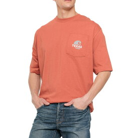 (取寄) カーハート リラックスド-フィット フィット ヘビーウェイト テキサス グラフィック T-シャツ - ショート スリーブ Carhartt 105768 Relaxed Fit Heavyweight Texas Graphic T-Shirt - Short Sleeve Terracotta