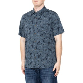 (取寄) ハーレー ワン アンド オンリー リードウ ストレッチ-ウーブン シャツ - ショート スリーブ Hurley One and Only Lido Stretch-Woven Shirt - Short Sleeve Dark Stone Grey