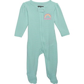 (取寄) ハーレー インファント ガールズ フーテッド カバーオール - ロング スリーブ Hurley Infant Girls Footed Coverall - Long Sleeve Mint Candy