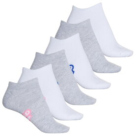 (取寄) アディダス レディース スポーツ ノーショー ソックス adidas women Sport No-Show Socks (For Women) Cool Light Heather/White/Bliss Pink