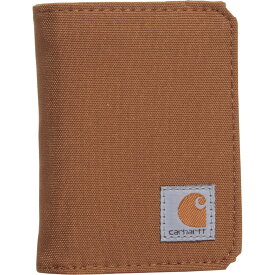 (取寄) カーハート メンズ B0000236 ダック トリフォールド ウォレット Carhartt men B0000236 Duck Trifold Wallet (For Men) Carhartt Brown