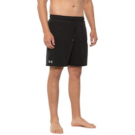 (取寄) アンダーアーマー ロゴ カラーブロック ボレー スイム ショーツ Under Armour Logo Color-Block Volley Swim Shorts Black /Black/Reflective