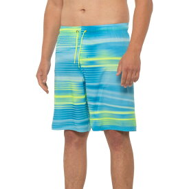 (取寄) アンダーアーマー ビーム ストライプ ボレー ショーツ Under Armour Beam Stripe Volley Shorts Fresco Blue Stripe/Hvy/Reflective