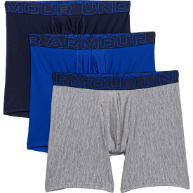 (取寄) アンダーアーマー ボクサージョック パフォーマンス-テック ボクサー ブリーフ - 3-パック Under Armour Boxerjock Performance-Tech Boxer Briefs - 3-Pack Royal/Steel Heather/Midnight Navy