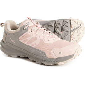 (取寄) オボズ フットウェア レディース カタバティック ロウ ハイキング シューズ Oboz Footwear women Katabatic Low Hiking Shoes (For Women) Dusty Rose