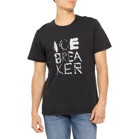 (取寄) アイスブレイカー ロゴ T-シャツ - ショート スリーブ Icebreaker Logo T-Shirt - Short Sleeve Black